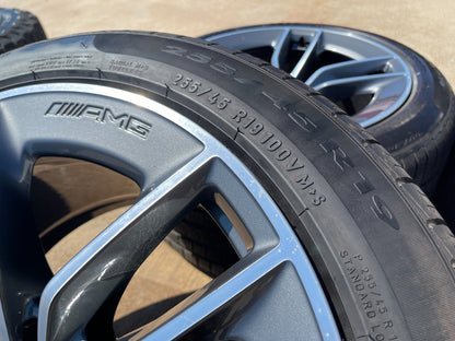 19" Mercedes AMG GT GT43 GT53 OEM wheels rims tires PIRELLI