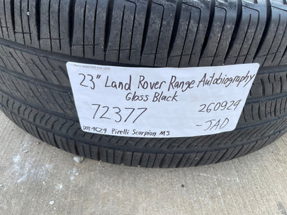 23" Land Rover Range AUTOBIOGRAPHY OEM 72377 wheels rims 2024 2025 2026 2027