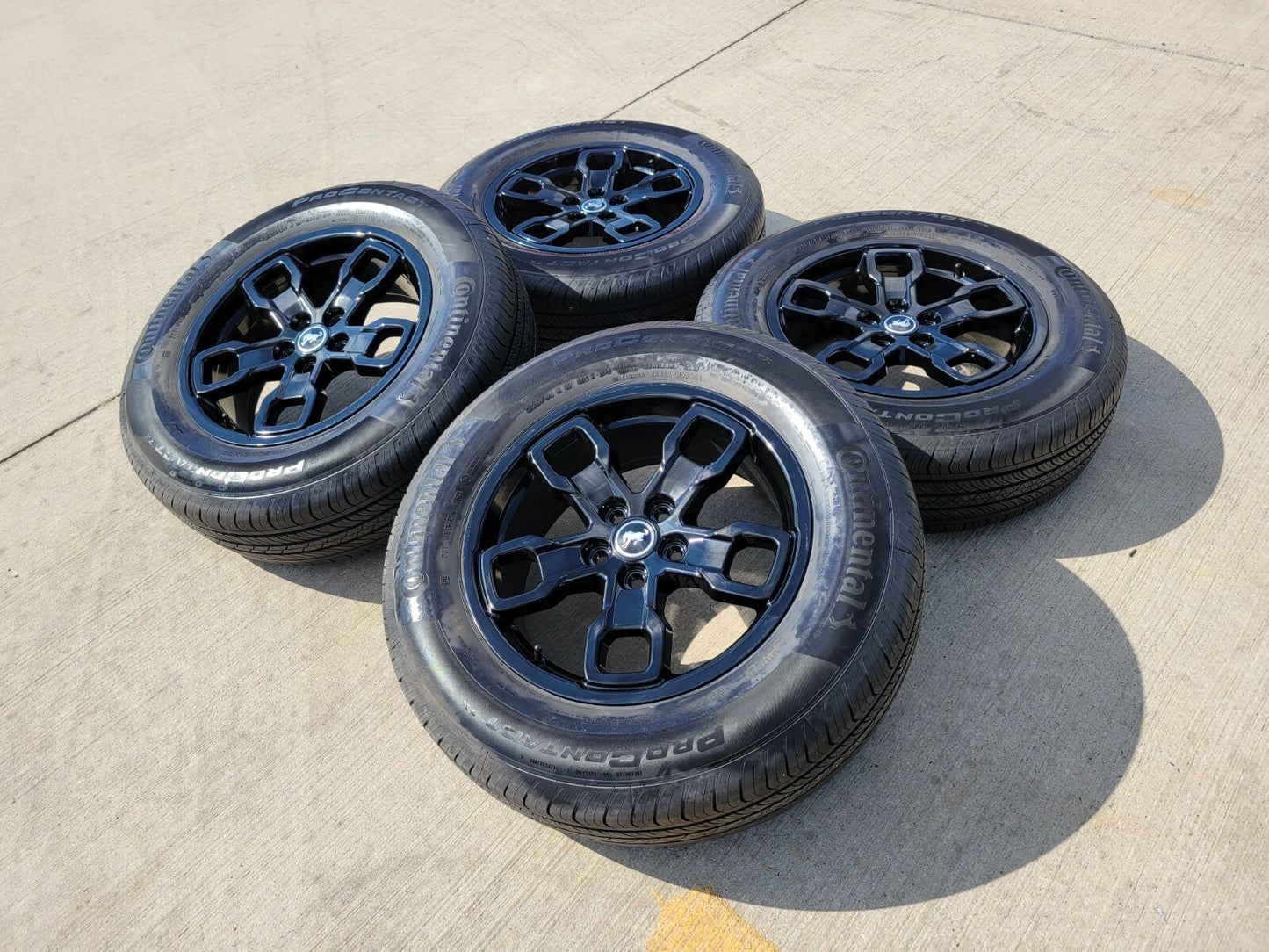 17" Ford Bronco Sport Maverick rims wheels 95019 10325 OEM 2023 2024 2025 NEW