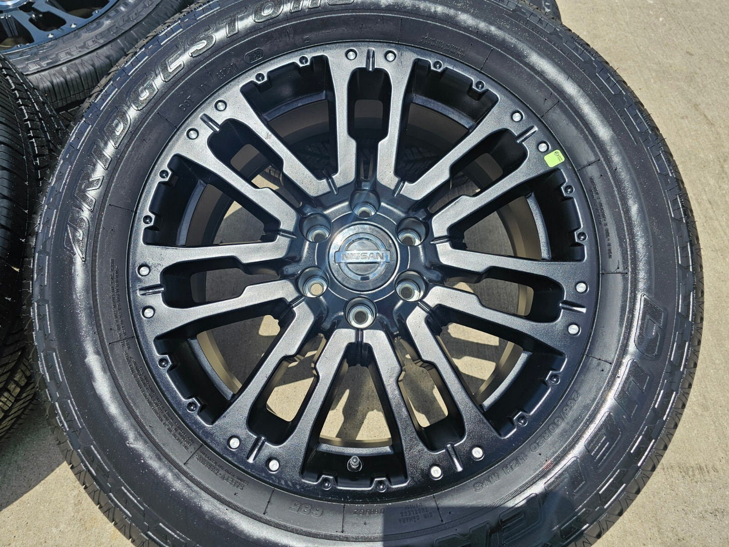 20" Nissan Titan PRO-4X Armada OEM 62754 wheels rims 2023 2024 2025 2026 NEW