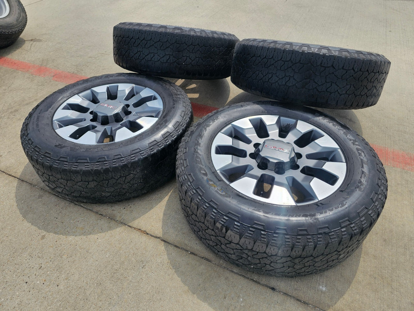 20" GMC Sierra AT4X Chevy Silverado 2500 3500 OEM 5960 wheels rims tires