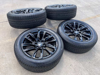22" Cadillac Escalade black OEM 95027 wheels rims Chevy GMC 2024 2025 NEW
