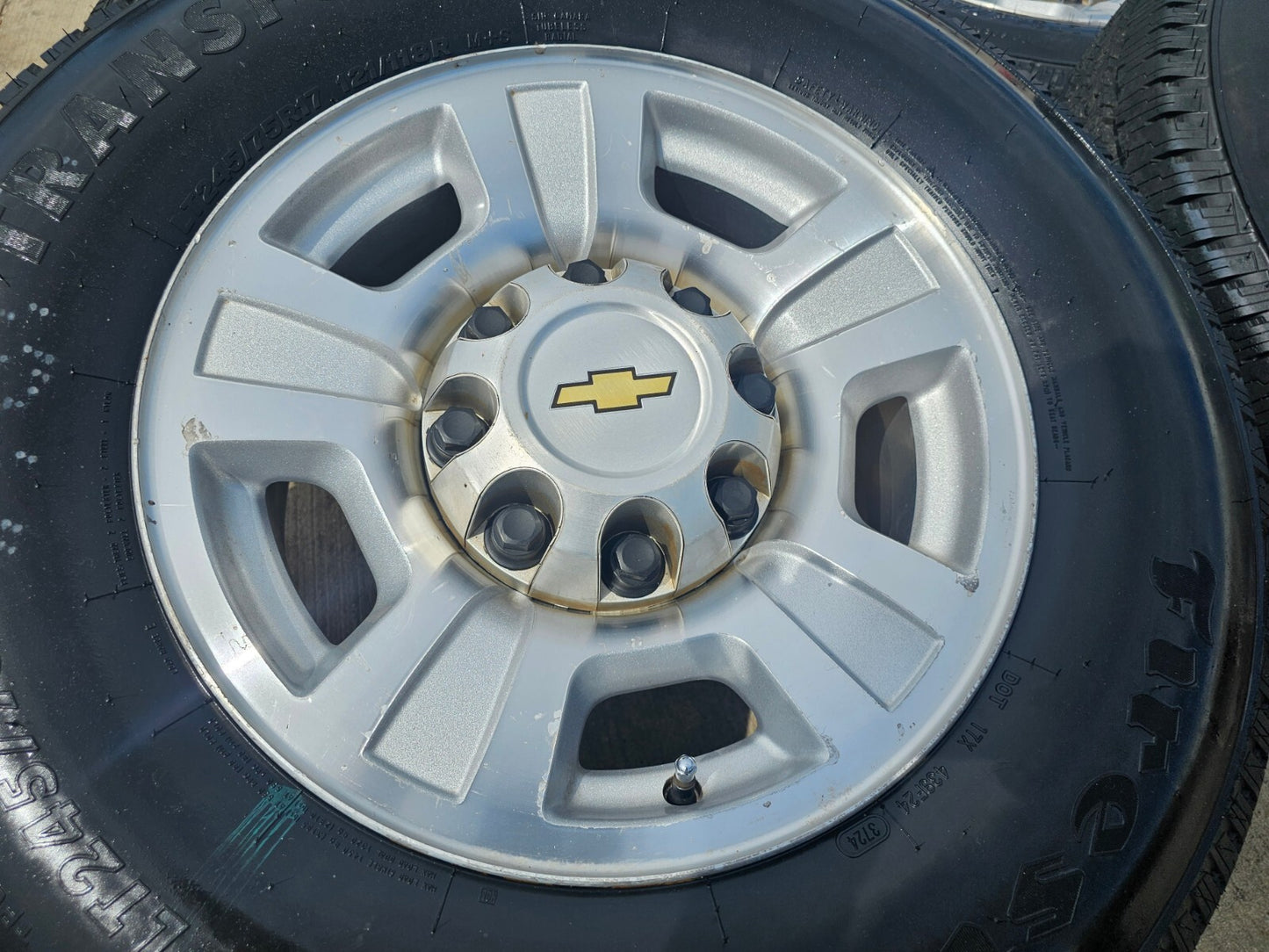 17" Chevy Silverado GMC Sierra 2500 3500 wheels 5298 rims 8x165 8x6.5