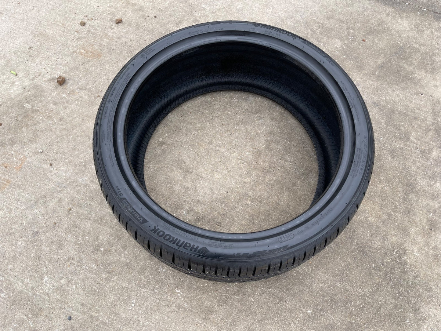 (1) 245/35/20 Hankook Ventus S1 A/S tire 245/35r20 95Y M+S NEW
