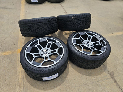 19" Ford Mustang GT500 OEM Replica wheels rims SET CONTINENTAL