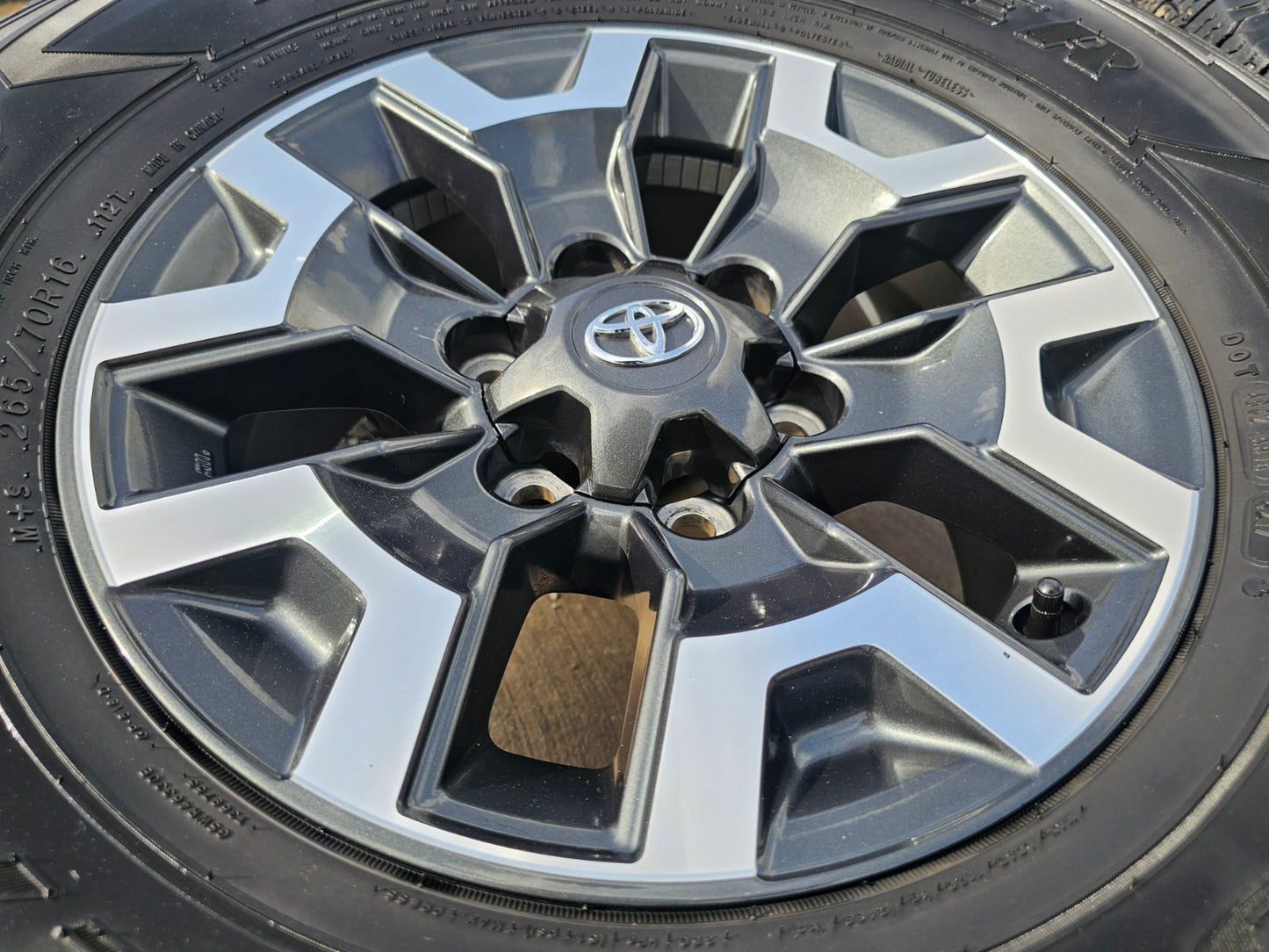 16" Toyota Tacoma TRD wheels rims SET 75189 OEM 4Runner FJ GOODYEAR
