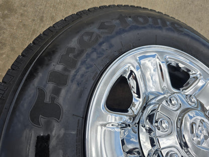 18" Dodge Ram 2500 3500 STEEL chrome OEM 2473 wheels rims 2023 2024 2025 2026