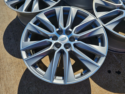 21" Cadillac XT6 XT5 SRX OEM 4851 wheels rims 2023 2024 2025 2026