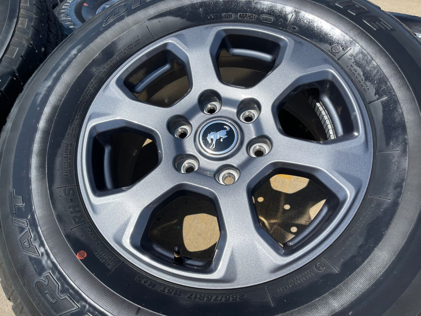 17" Ford Bronco Big Bend wheels rims 10384 OEM Ranger SET BRIDGESTONE A/T