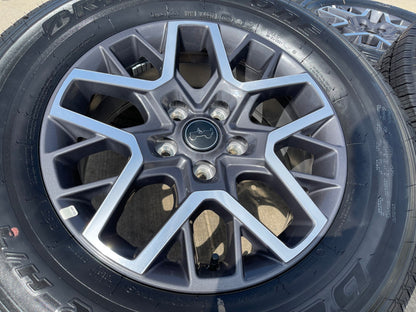 18" Jeep Wrangler Grand Cherokee Gladiator OEM 9331 wheels rims DUELER H/T NEW