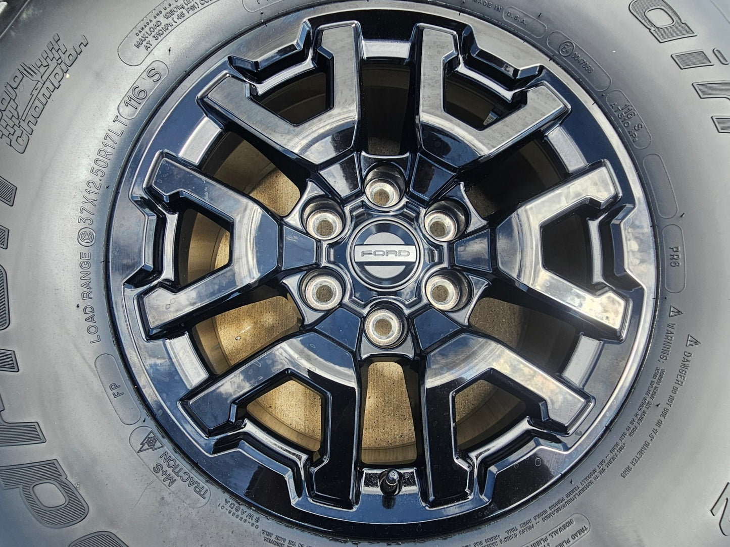 (5) 17" Ford F-150 Raptor Bronco OEM 10461 rims wheels SET BFG 2025 2026 BFG NEW