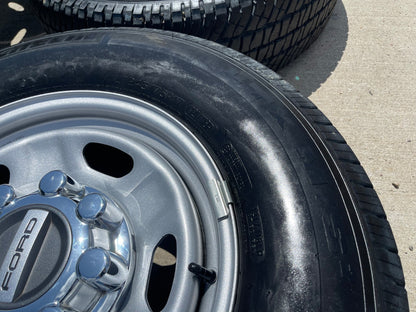 17" Ford F-250 F-350 OEM 3828 wheels rims SET 2024 2025 2026 MICHELIN A/T2