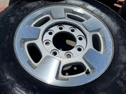 17" Chevy Silverado GMC Sierra 2500 3500 OEM 5500 wheels rims FIRESTONE