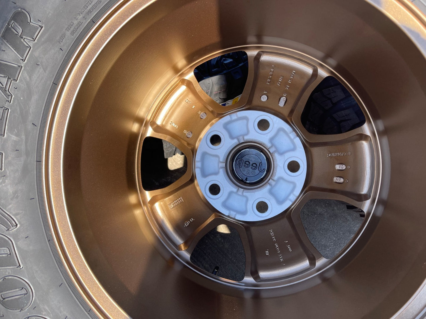 (5) 17" Jeep Wrangler Rubicon OEM 96226 wheels rims Gladiator BRONZE 2026 NEW