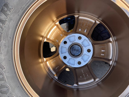 (5) 17" Jeep Wrangler Rubicon OEM 96226 wheels rims Gladiator BRONZE 2026 NEW