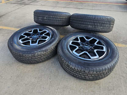 18" Ford Ranger wheels rims tires black 95213 tires 2024 2025 2026 NEW MICHELIN