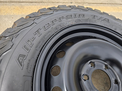 NEW 18" INEOS Grenadier OEM (1) steel wheel rim tire BFG KO2 A/T FITS 2022-2027