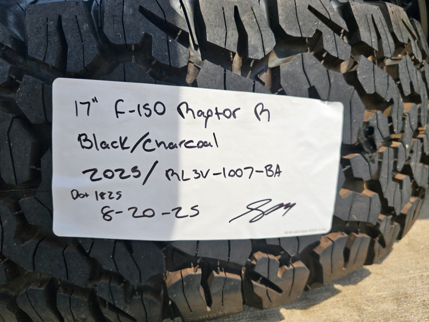 17" Ford F-150 Raptor R OEM BEADLOCK rims wheels 2025 2026 BFG 37" NEW