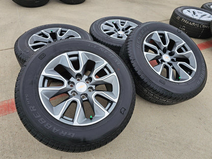 20" Chevy Silverado Tahoe AT4 GMC Sierra OEM 5915 5916 wheels rims 2023 2024