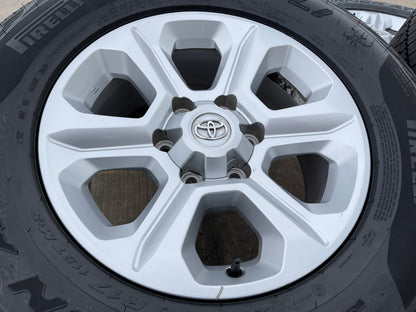 17" 4Runner Toyota Tacoma OEM wheels rims 75153 FJ PIRELLI A/TR NEW