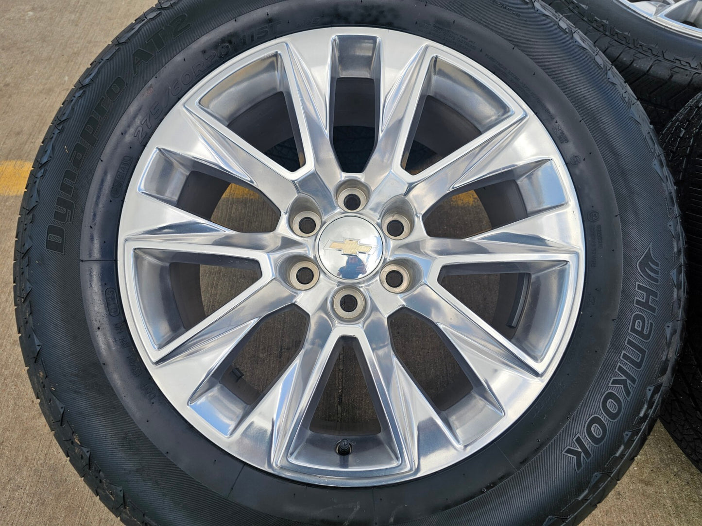 20" Chevy Tahoe Silverado LTZ 5920 OEM wheels rims Yukon 2023 2024 2025 2026
