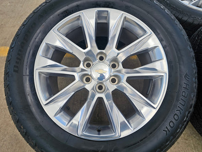 20" Chevy Tahoe Silverado LTZ 5920 OEM wheels rims Yukon 2023 2024 2025 2026