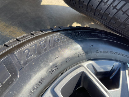 18" Ford Expedition F-150 TREMOR OEM rims wheels 2026 2027 SET MICHELIN NEW