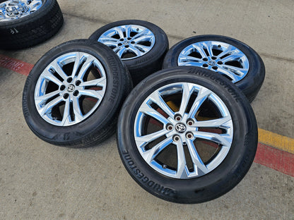 18" Toyota Sienna XSE OEM 69149 wheels rims Camry Avalon Lexus 2024 2025 2026