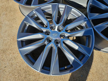 21" Cadillac XT6 XT5 SRX OEM 4851 wheels rims 2023 2024 2025 2026