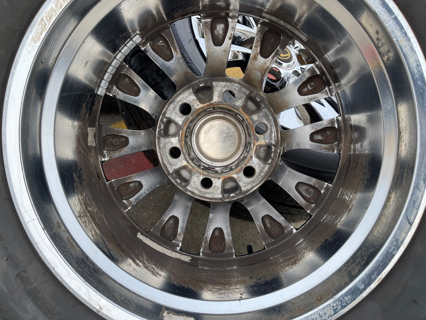 18" Lexus GX460 GX470 Tacoma 4Runner OEM 74297 CHROME wheels rims MICHELIN