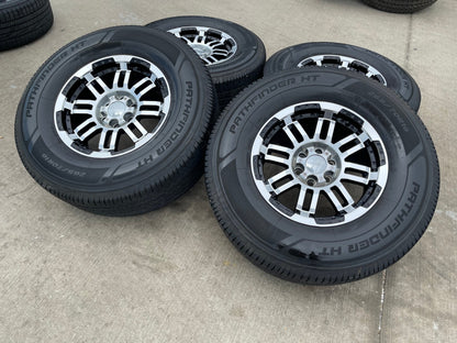 16" 16x8 Vision Warrior 518 Nissan Frontier wheels rims tires