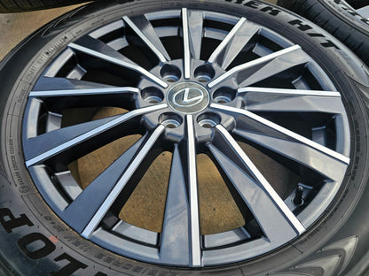 22" Lexus GX550 OEM wheels rims Toyota Land Cruiser Tundra SET 78519 LX600 NEW