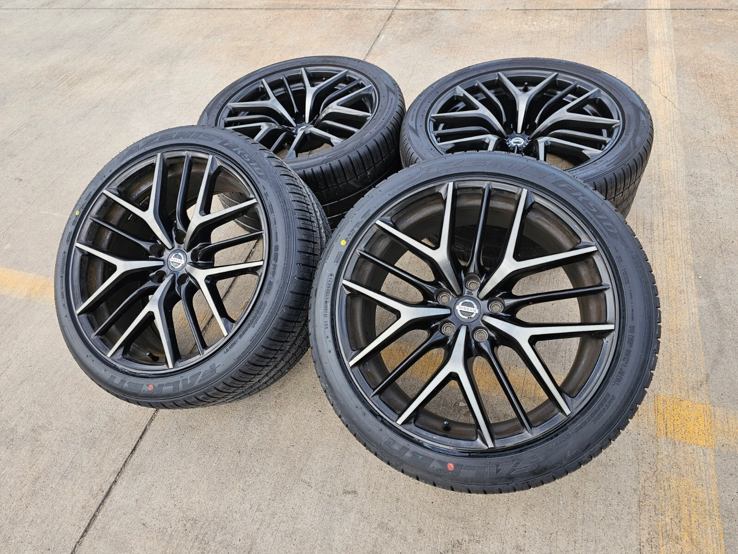 20" Nissan GT-R OEM wheels rims RAYS 62801 62200 GTR 2019 2020 2022 2023 2024