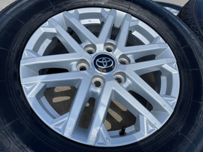 18" Toyota Tundra Sequoia OEM wheels rims tires 75281 LX600 2023 2024 2025
