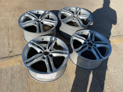 18" + 19" Chevy Corvette OEM 5726 5730 wheels rims 2016 2017 2018 2019
