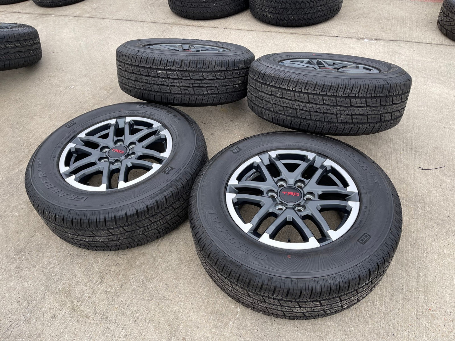 18" Toyota Tacoma LIMITED OEM wheels rims tires 4Runner 2024 2025 2026 NEW