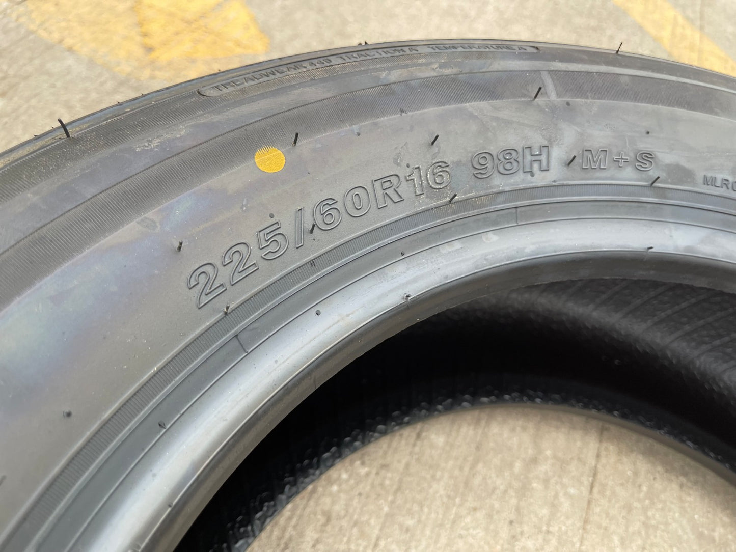 (1) 225/60/16 Ironman GR906 tire 225/60R16 98H NEW