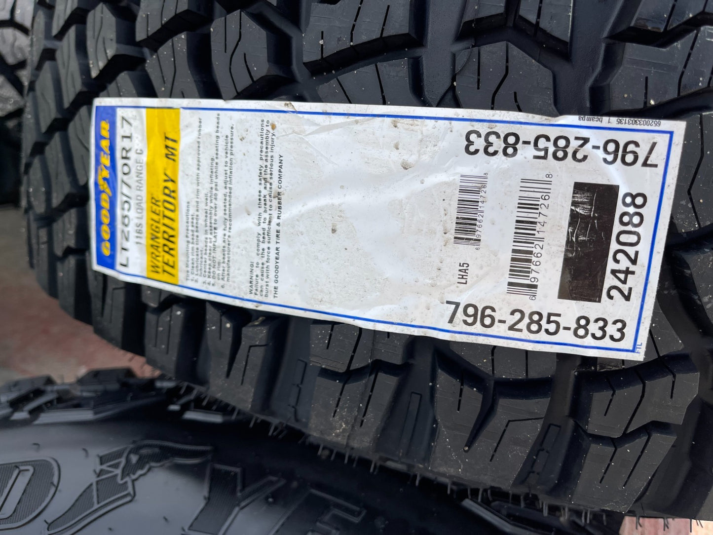 17" Ford F-150 Raptor OEM 10611 rims wheels Bronco 2025 2026 NEW GOODYEAR 33"