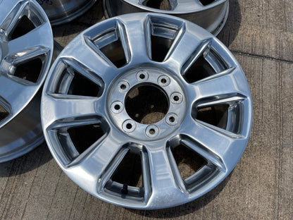 20" Ford F-250 F-350 Platinum OEM 10103 rims wheels 2021 2022 2023 2024 2025