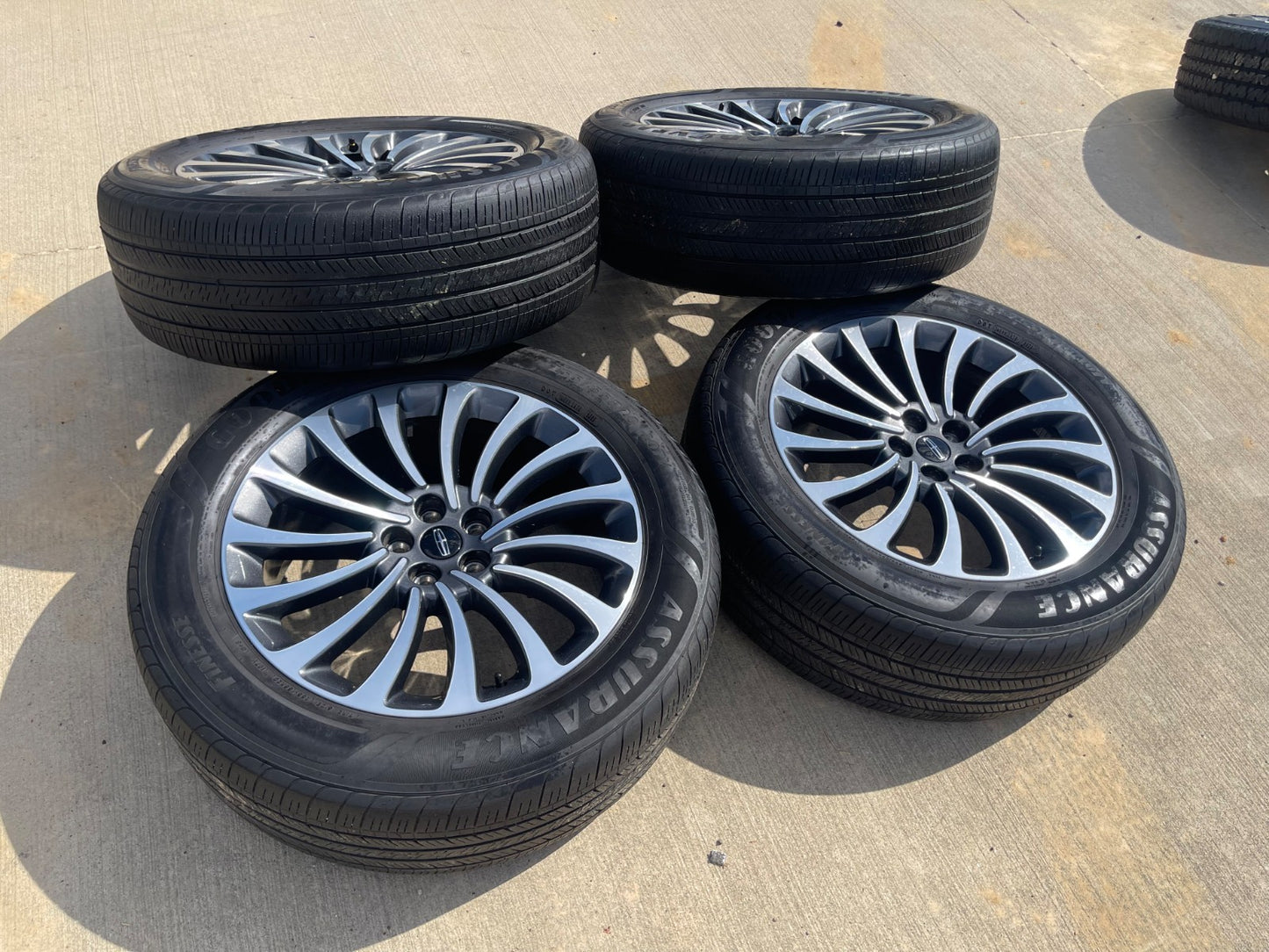 20" Lincoln Aviator OEM rims wheels 10189 Ford Explorer 2023 2024 2025 2026 SET