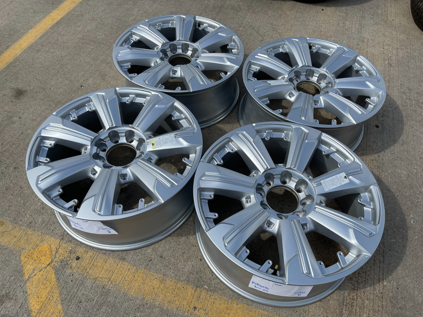 24" Cadillac Escalade IQ EV OEM 8x165 wheels rims Hummer 2500 2024 2025 2026 NEW