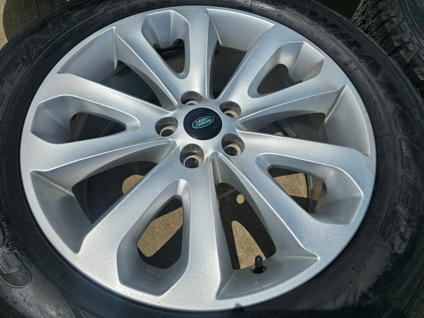 20" Range Rover OEM 72245 wheels rims Land Defender tires SET GOODYEAR A/T