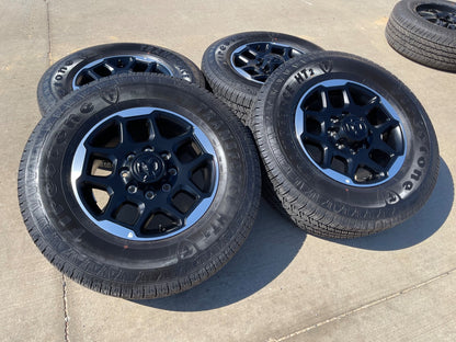 18" Dodge RAM 2500 3500 OEM 68629288 wheels rims tires FIRESTONE H/T2 SET