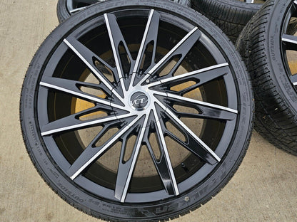 20" VCT V86 Chevy Malibu wheels rims tires Trailblazer Equinox GMC Terrain