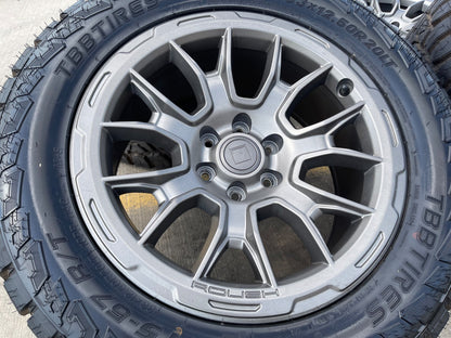 20" 20x9 Ford F-150 ROUSH OEM rims wheels tires Expedition SET 33" NEW