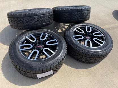 20" GMC Sierra Yukon AT4X Silverado OEM 5914 wheels rims SET CONTINENTAL A/T
