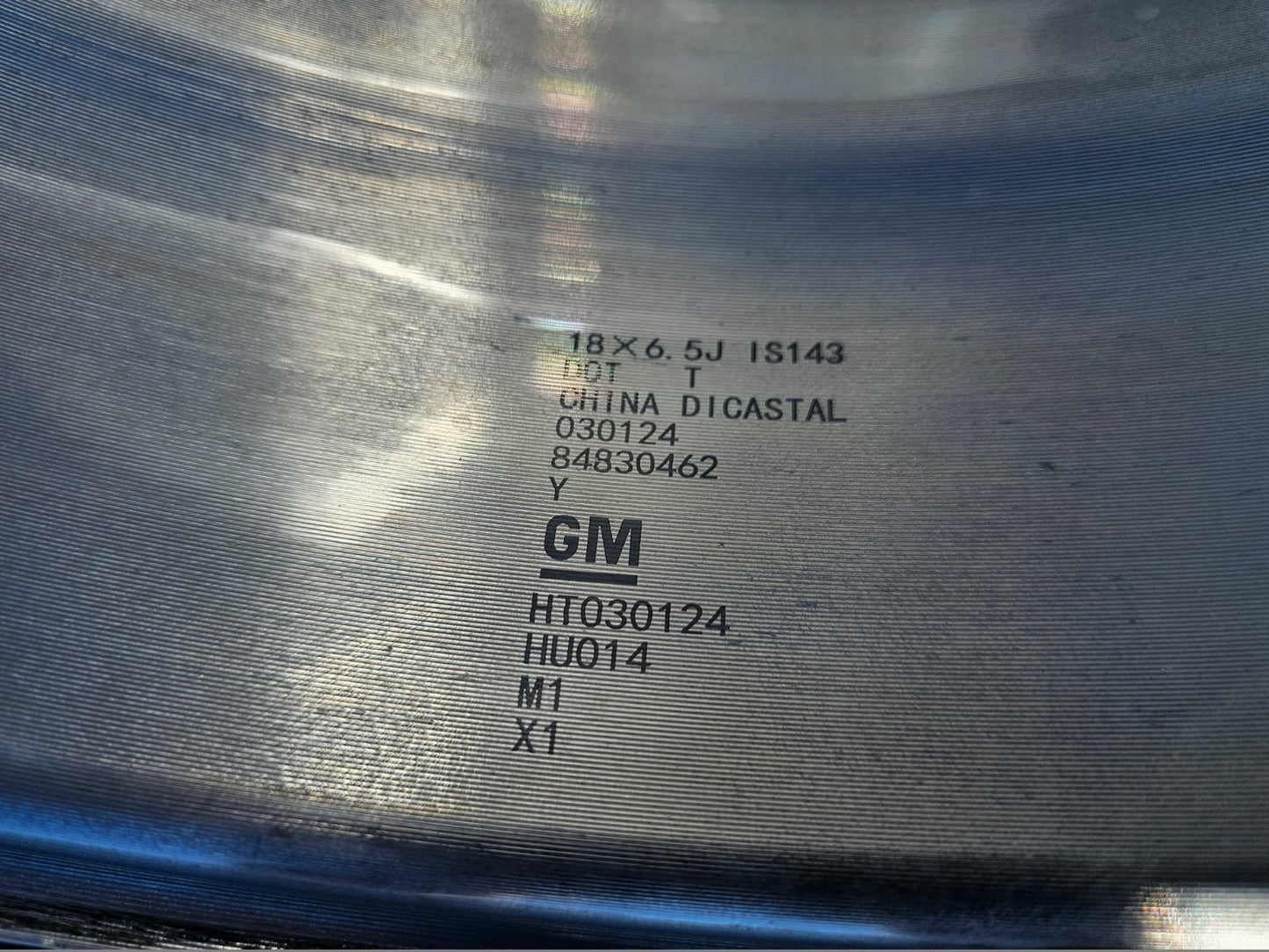 18" GMC Sierra 3500 DENALI Dually rims wheels OEM 14127 14129 8x210 MICHELIN NEW