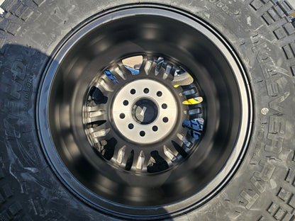 17" 17x9 Fuel Sledge D595 Jeep Wrangler wheels rims 5x114.3 5x4.5 5x5 5x127