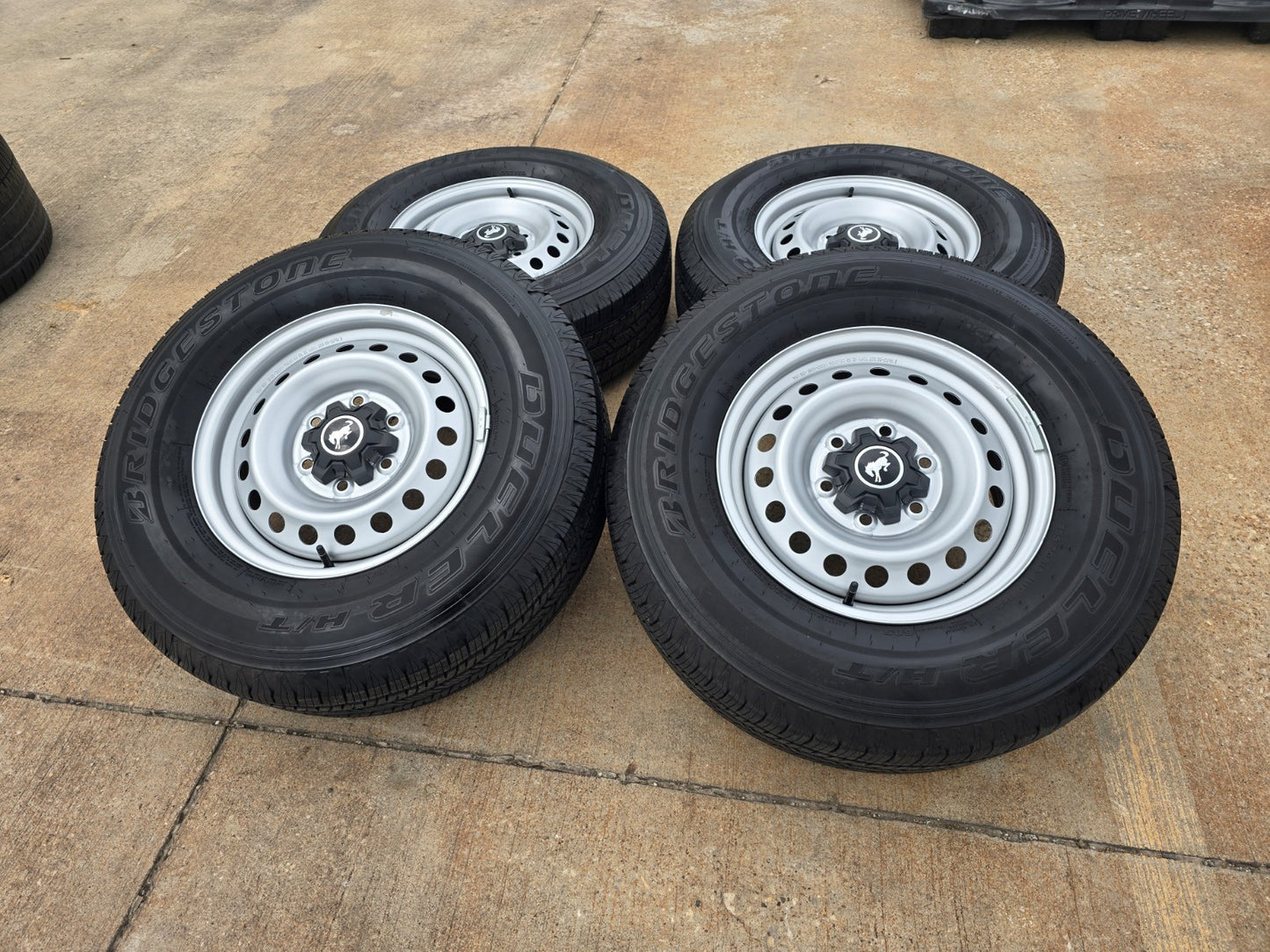 16" Bronco Ford Ranger steel wheels rims tires SET 10226 2022-2027