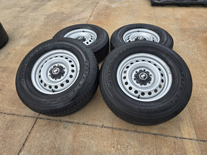 16" Bronco Ford Ranger steel wheels rims tires SET 10226 2022-2027
